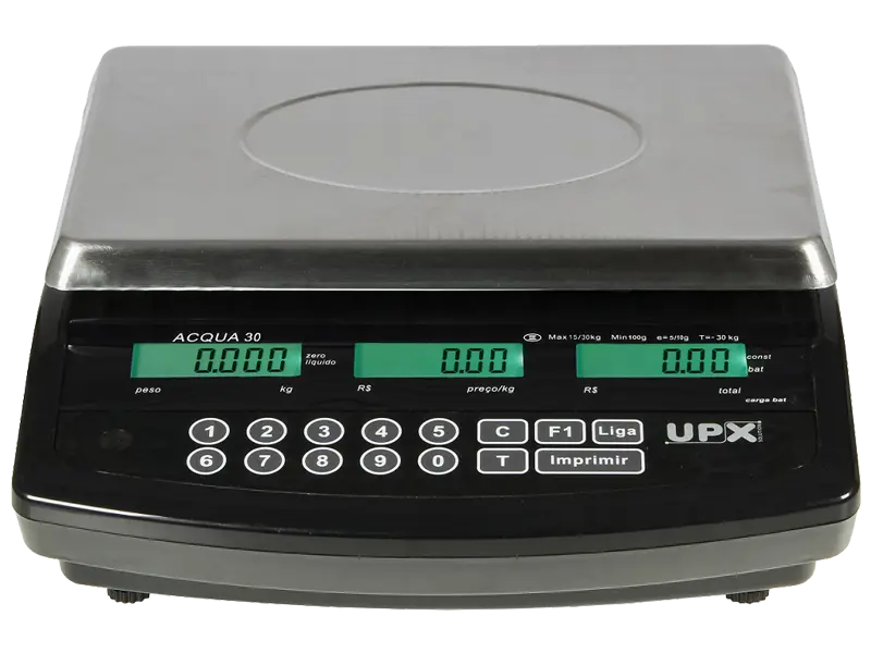 Balança comercial UPX Acqua 30